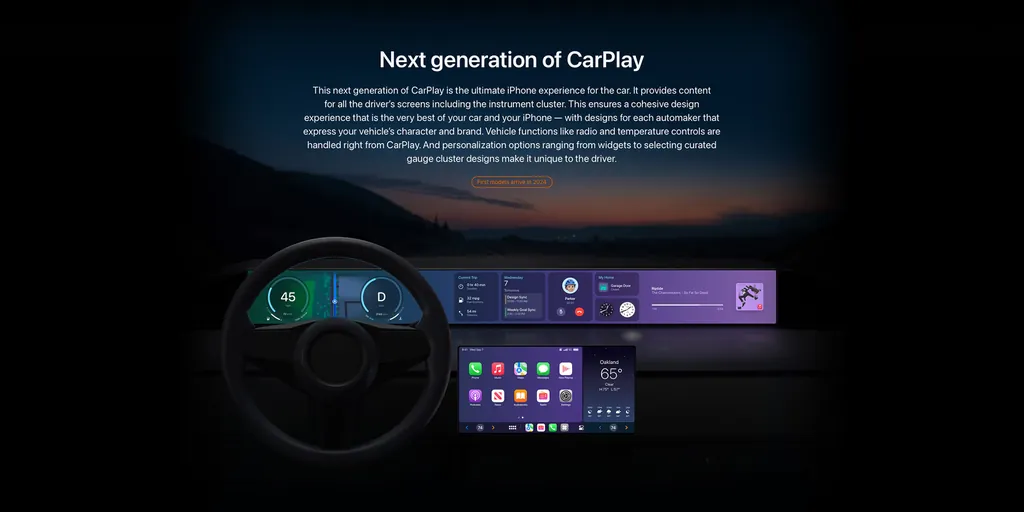 CarPlay 2の期限が発表されずに到来 | Appleのウェブページでは2024年の発売が約束されている