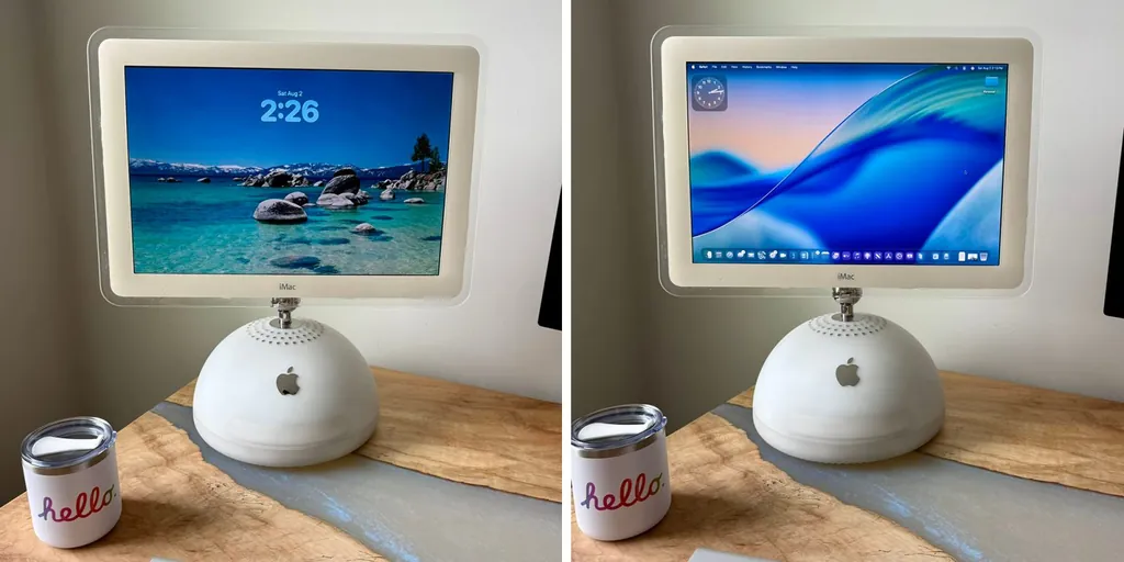 iMac G4のLiquid Glassは、今日見た中で最もかわいいものかもしれないc